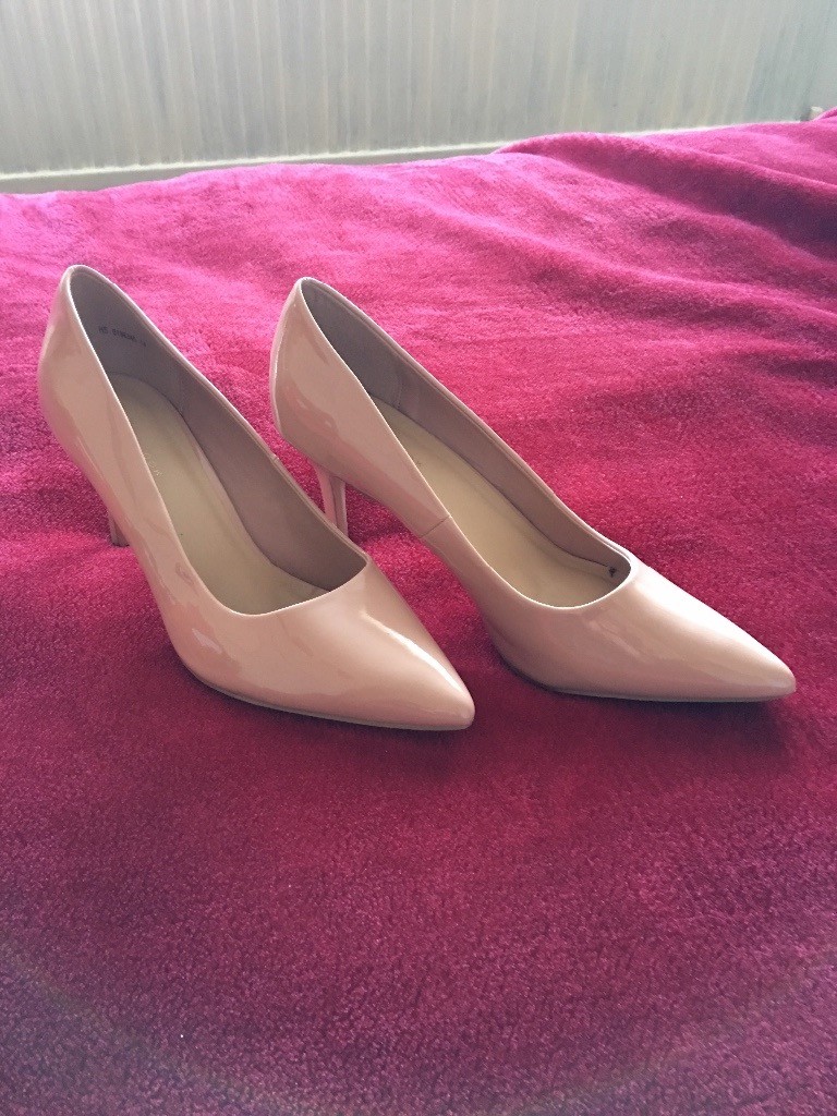 pink shoes new look